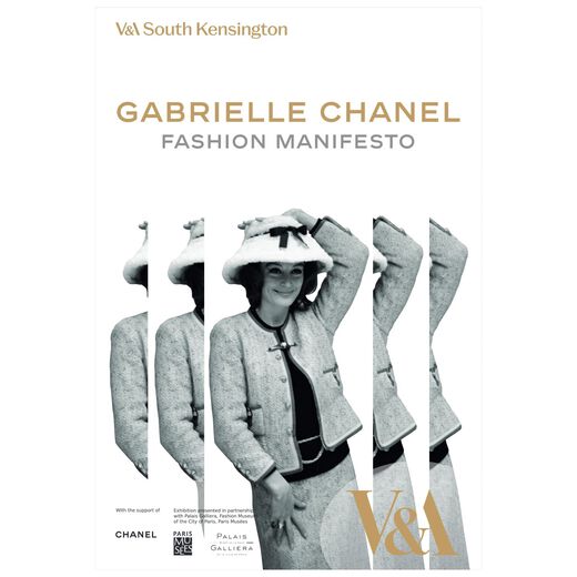 Gabrielle Chanel exhibition poster